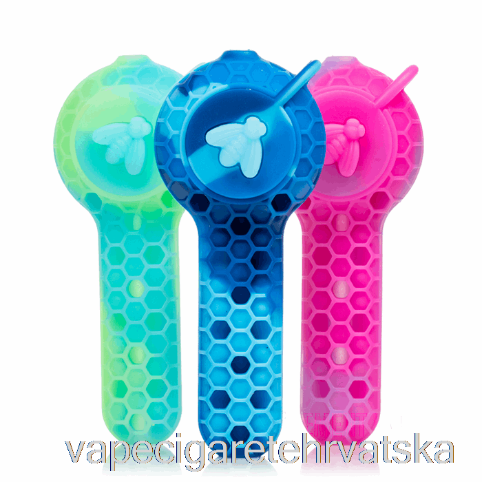 Vape Hrvatska Stratus 2-u-1 Silikonska žlica More (plavo/zeleno/bijelo)